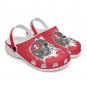 Tampa Bay Football Team Clogs - Stylish Red Sporty Fan Gear Clogs
