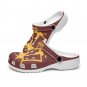 Washington Commanders Fan Clogs - Burgundy Casual Comfort Slip-Ons