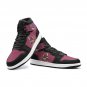 Limited Edition Arizona Coyotes Men High-Top Sneakers  Exclusive Maroon & Black Sneakers Team Logo