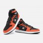 Philadelphia Flyers Exclusive Women High-Top Sneakers | Signature Orange and Black Athletic Shoes