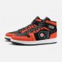 Philadelphia Flyers Exclusive Women High-Top Sneakers | Signature Orange and Black Athletic Shoes