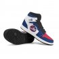 Winnipeg Jets Retro Men High-Top Sneakers | Classic Red, White, and Blue Team Logo Athletic Shoes