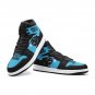 Carolina Panthers Men High-Top Sneakers | NFL Shoes Handmade footwear Custom trainers Fan Sneakers