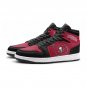 Tampa Bay Buccaneers Men High-Top Sneakers, Custom NFL Team Fan Shoes, Red and Black  Fan Footwear