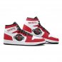 Custom Houston Rockets Men High-Top Sneakers, NBA Team Logo Basketball Shoes, Fan Gear