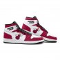 Custom Miami Heat Men High-Top Sneakers, NBA Team Logo Athletic Shoes, Fan Gear
