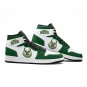 Custom Milwaukee Bucks Women High-Top Sneakers, NBA Team Logo Athletic Shoes, Fan Gear