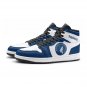 Custom Minnesota Timberwolves Men High-Top Sneakers, NBA Team Logo Athletic Shoes, Fan Gear