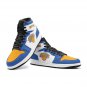 Custom New York Knicks Men High-Top Sneakers, NBA Team Logo Athletic Shoes, Fan Gear