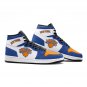 Custom New York Knicks Men High-Top Sneakers, NBA Team Logo Athletic Shoes, Fan Gear