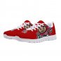 Ohio State Buckeyes Kids Sneakers, Custom Lightweight Running Shoes, Ohio State University Fan