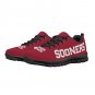 Oklahoma Sooners Red Mesh Women Sneakers, University of Oklahoma Athletic Shoes, Footwear
