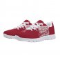 Oklahoma Sooners Red Mesh Kids Sneakers, University of Oklahoma Athletic Shoes, Footwear