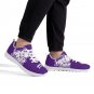 TCU Horned Frogs Purple Mesh Kids Sneakers, Athletic Shoes Texas Christian University Fan Footwear
