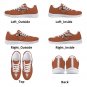 Texas Longhorns Kids Sneakers, Lightweight Mesh Shoes Longhorns Logo, University of Texas Footwear