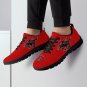 Texas Tech Red Raiders Athletic Kids Sneakers, Comfortable Lightweight Mesh Shoes Fan Footwear
