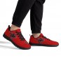 Texas Tech Red Raiders Athletic Kids Sneakers, Comfortable Lightweight Mesh Shoes Fan Footwear