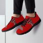 Texas Tech Red Raiders Athletic Women Sneakers, Comfortable Lightweight Mesh Shoes Fan Footwear