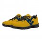 West Virginia Mountaineers Lightweight Men Mesh Sneakers, Shoes with Iconic WVU Logo Footwear