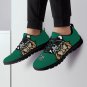 Cleveland State Vikings Athletic Mesh  Men Sneakers with Viking Mascot Design Shoes for Game Day