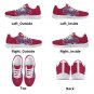 Detroit Mercy Titans Athletic Kids Sneakers with Bold Team Logo, Comfortable Fan Footwear