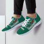 Green Bay Phoenix Athletic Men Sneakers with Bold Team Logo, Comfortable and Stylish Fan Footwear