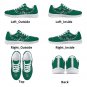 Green Bay Phoenix Athletic Men Sneakers with Bold Team Logo, Comfortable and Stylish Fan Footwear