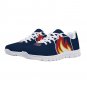 UIC Flames Athletic Men Sneakers, Ultimate Fan Gear for University of Illinois at Chicago Supporters