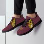 Olivet College Comets Athletic Men Sneakers &acirc;�� Comfortable and Stylish Maroon Sports Shoes