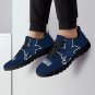 Monmouth University Hawks Athletic Kids Sneakers &acirc;�� Navy Blue Sports Shoes for All-Day Comfort