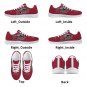 Rider University Broncs Red Kids Sneakers &acirc;�� Comfortable and Stylish Athletic Shoes for True Fans