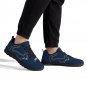 Akron Zips Navy Blue Men Sneakers &acirc;�� Premium Athletic Footwear for Dedicated Fans and Alumni
