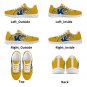Kent State Golden Flashes Yellow Men Sneakers &acirc;�� Perfect Athletic Footwear for Loyal Fans