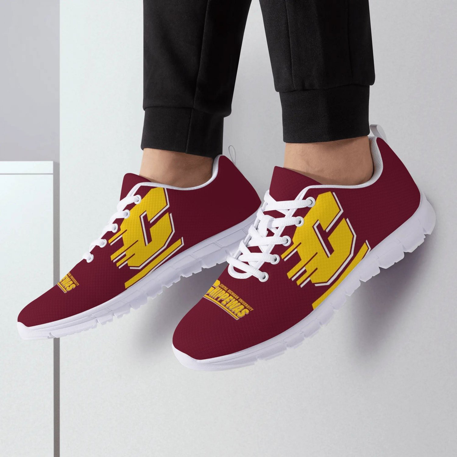 Central Michigan Chippewas Athletic Kids Shoes - Perfect for Every Chippewas Fan Sneakers Trainers