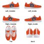 Auburn Tigers Kids Shoes - War Eagle Sneakers - Auburn University Trainers