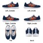 Auburn Tigers Women Shoes - War Eagle Sneakers - Auburn University Trainers