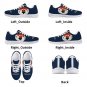 Auburn Tigers Women Shoes - War Eagle Sneakers - Auburn University Trainers