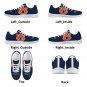 Auburn Tigers Kids Shoes - War Eagle Sneakers - Auburn University Trainers