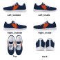 Auburn Tigers Men Shoes - War Eagle Sneakers - Auburn University Trainers