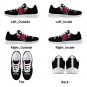 Nebraska Omaha Mavericks Women Sneakers - UNO Maverick Trainers - Mavericks Logo Shoes for Fans