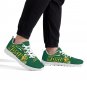 NDSU Bison Green Kids Sneakers - Custom North Dakota State University Athletic Shoes for Fans