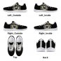 Fort Hays State University Tigers Custom Athletic Kids Sneakers - FHSU Defend The Fort Shoes