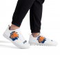 Bucknell Bison Custom White Athletic Men Sneakers - Bucknell University Fan Gear