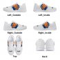Bucknell Bison Custom White Athletic Men Sneakers - Bucknell University Fan Gear