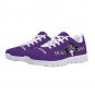 Holy Cross Crusaders Purple Athletic Women Sneakers - Custom Holy Cross College Spirit Shoes