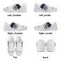 Holy Cross Crusaders White Athletic Men Sneakers - Custom College Spirit Footwear