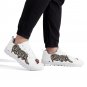 Lafayette Leopards White Kids Sneakers - Custom College Spirit Athletic Shoes