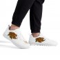 Lehigh Mountain Hawks White Women Sneakers - Custom Athletic Shoes for College Fans