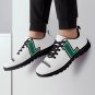 Loyola Greyhounds White Men Sneakers - Custom Athletic Shoes for Loyola University Fans