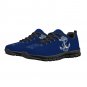 Navy Midshipmen Blue Men Sneakers - Custom Athletic Shoes for Navy Fans